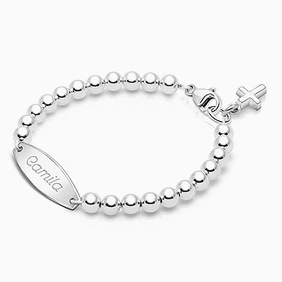 11mm Modern Huggie Hoops, Christening/Baptism Baby/Children’s Earrings – Sterling Silver