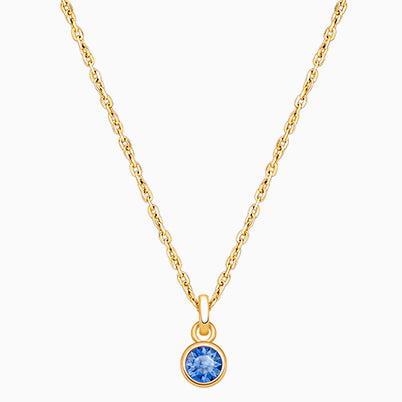 14K Gold Baby Round, Engraved Children’s Necklace for Boys (FREE Personalization) – 14K Gold