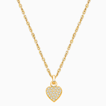Heart of Gold, Baby/Children’s Engraved ID Bracelet for Girls – 14K Gold