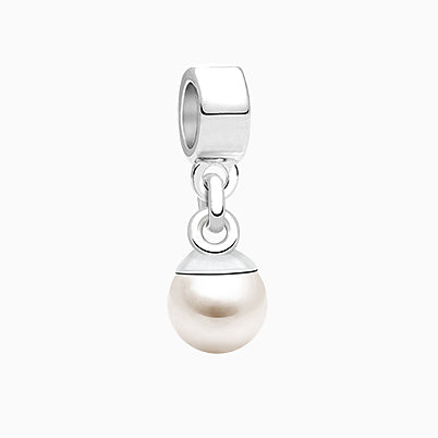 All American Girl, Sterling Silver USA Flag Heart – Children’s Adoré™ Charm