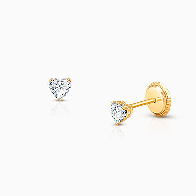 Little Butterfly, Baby/Children’s Earrings, Screw Back – 14K Gold