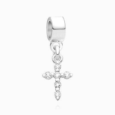 Eternal Faith, Sterling Silver Ornate Cross – Children’s Adoré™ Dangle Charm