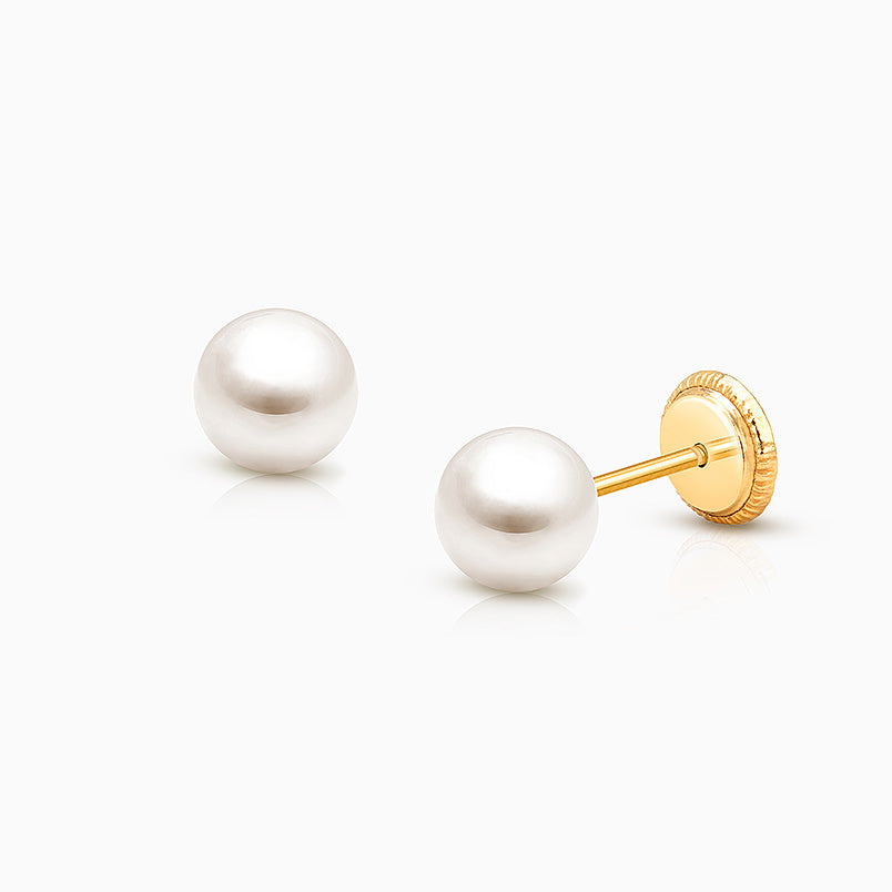 Little Lady, Baby/Children’s Beaded Bracelet for Girls (INCLUDES Engraved Charm) – 14K Gold