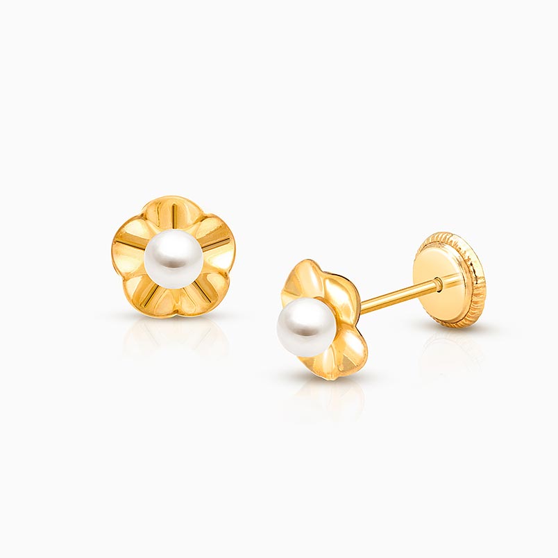 My Little Pearl, Teen’s Necklace for Girls – 14K Gold