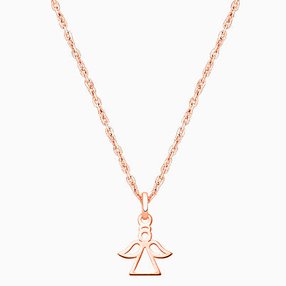 Daisy Dear, Children’s Flower Necklace for Girls – 14K Rose Gold
