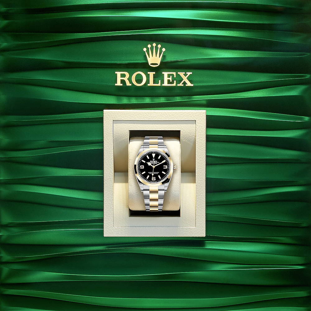 Explorer, 18k Yellow Gold and Stainless steel, 36mm, Ref# 124273-0001, 2024