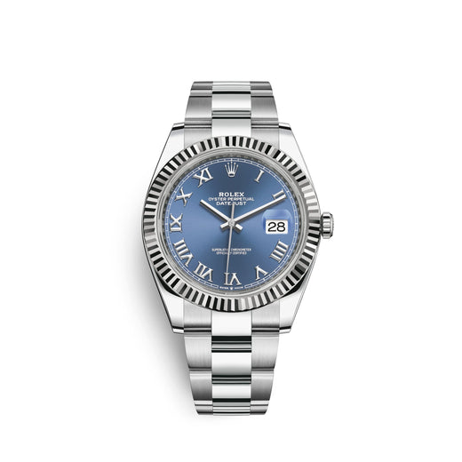 Datejust 41, Stainless Steel and 18k White Gold, 41mm, Ref# 126334-0025