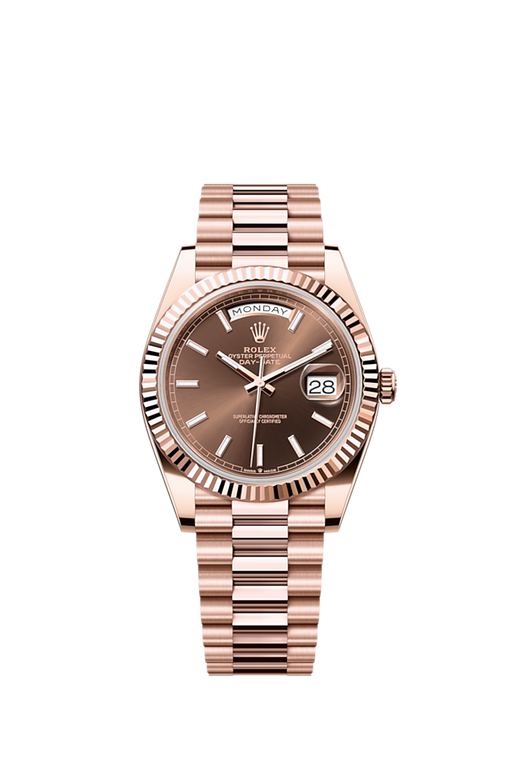 Day-Date 40, 18k Everose Gold, 40mm, Ref# 228235-0053