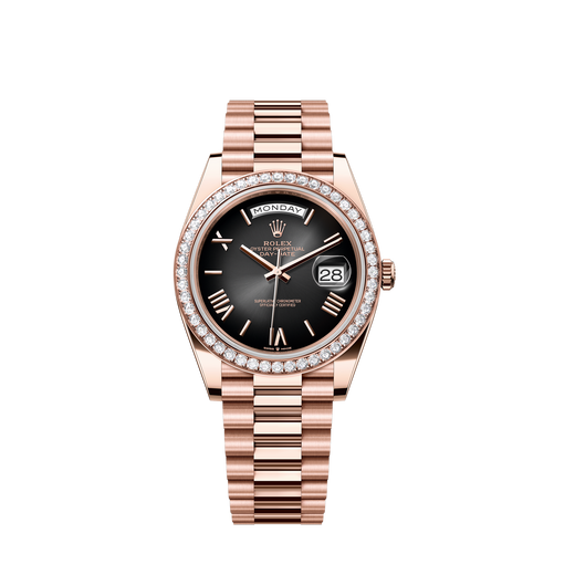 Day-Date 40, 18k Everose Gold with Diamond, 40mm, Ref# 228345RBR-0025