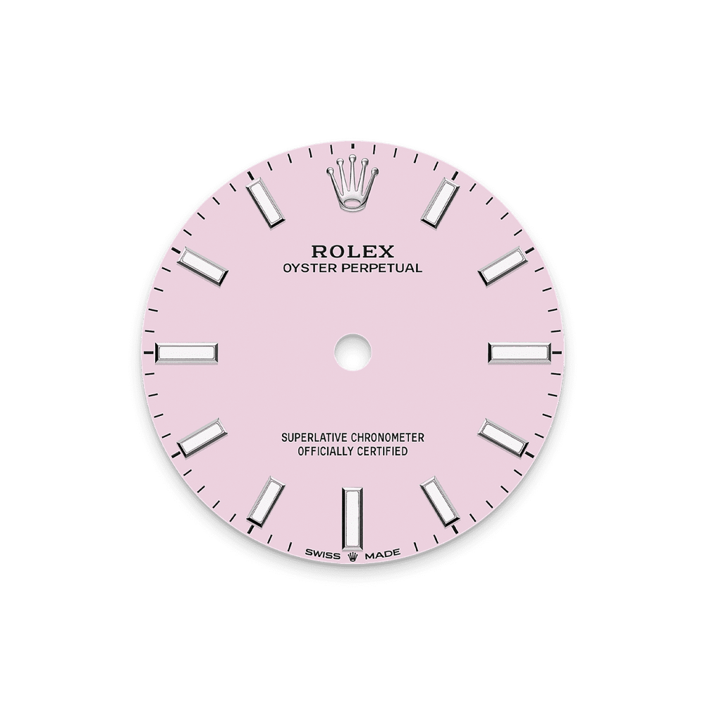 Unworn 2025, Oyster Perpetual, Oystersteel, 31mm, Candy pink dial, Domed Oyster, Ref# 277200-0009, box and papers