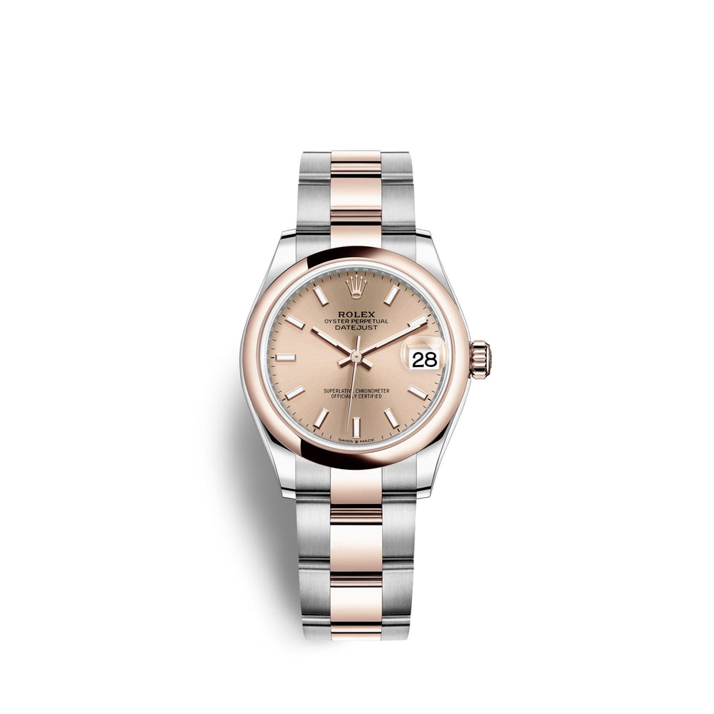 Datejust 31, Oystersteel and Everose gold, Ref# 278241-0009