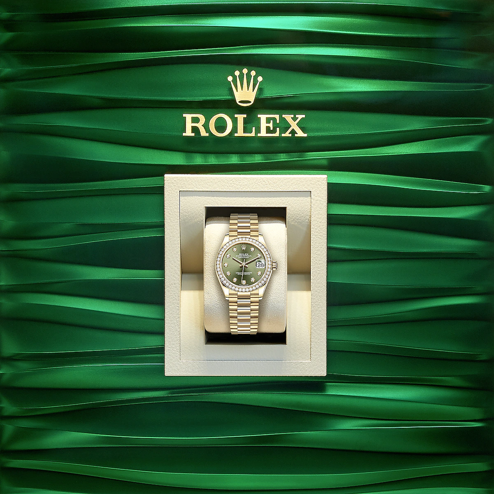 Datejust 31, 18kt Yellow Gold, Ref# 278288RBR-0007