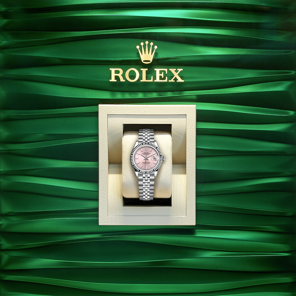 Lady-Datejust 28, Oystersteel and 18k White Gold, Ref# 279174-0001