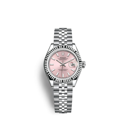 Lady-Datejust 28, Oystersteel and 18k White Gold, Ref# 279174-0001