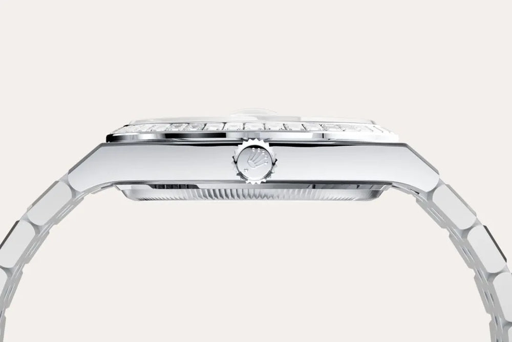 Land-Dweller 40mm Oyster Platinum & Diamonds M127386TBR-0001