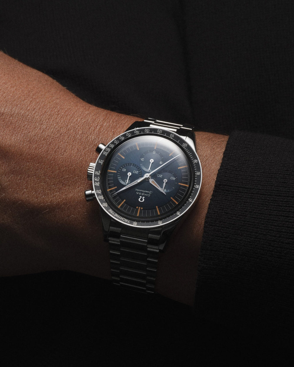 Unworn, Speedmaster First in Space, Co-Axial Chronograph, 39,7mm, Ref# 310.30.40.50.06.001, box and papers