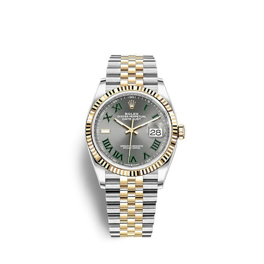 Datejust 36 Oystersteel and yellow gold Ref# 126233-0035