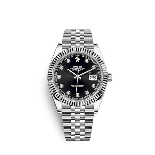 Datejust 41 Oystersteel and white gold Ref# 126334-0012