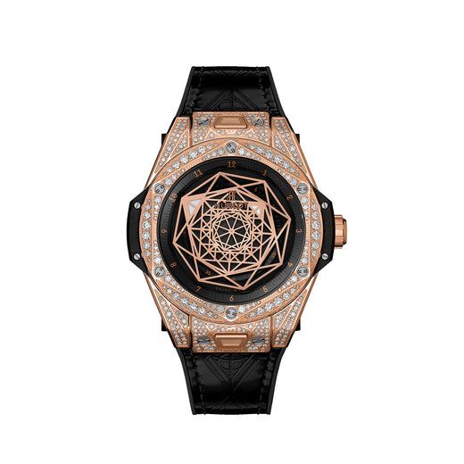 Big Bang SANG BLEU KING GOLD PAVÉ Ref# 465.OS.1118.VR.1704.MXM18